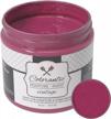 diy paint for cabinets, glass & wood - colorantic glass of wine chalk based multi-surface craft paint (16 oz) non-toxic red purple burgundy decorative painting with wax finish logo