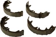 🥁 enhanced performance drum-in-hat parking brake shoe set by raybestos for professional grade results логотип