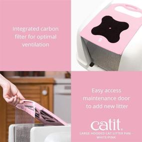 img 1 attached to 🚽 Discover the Convenience and Privacy of Catit Hooded Cat Litter Boxes