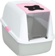 🚽 discover the convenience and privacy of catit hooded cat litter boxes logo