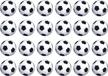 13.5" soccer ball cut outs - 24 piece durable paper sports theme birthday party decorations, black/white - beistle logo