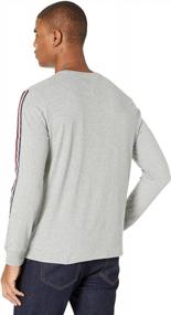 img 3 attached to Tommy Hilfiger Heather Cotton Sleeve Men's T-Shirts and Tanks
