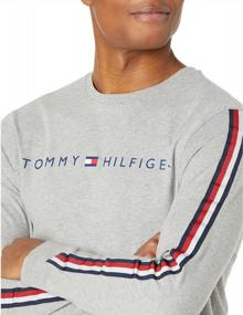 img 2 attached to Tommy Hilfiger Heather Cotton Sleeve Men's T-Shirts and Tanks