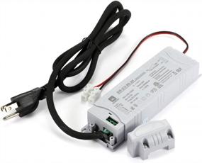img 1 attached to 60W Dimmable LED Driver - Compatible W/ Lutron & Leviton Dimming For Strip Lights, Cabinet Lights, Puck & Module Lighting