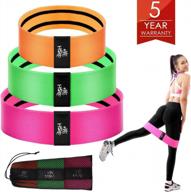 resistance bands set - include 5 stackable exercise bands with foam handle, door anchor attachment, legs ankle straps, portable carry bag for fitness, suspension, speed strength, home gym, yoga logo