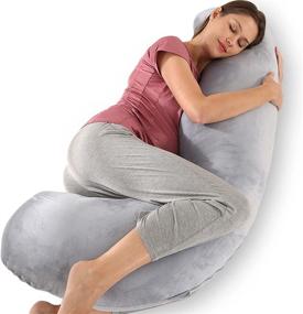 img 4 attached to Elover Pregnancy Pillows Sleeping Maternity