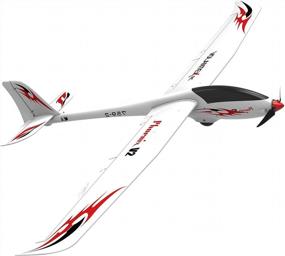img 3 attached to Funtech 2M RC Plane With Powerful Brushless 1400KV Motor, 2.4GHz 6-Channels, 6-Axis Gyro Stabilizer, EPO And Plastic Unibody Fuselage, Perfect RC Airplane For Adults, Wingspan 78.7 Inches - RFT