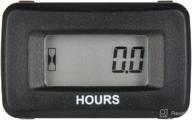 🕒 jayron hm055ad digital lcd hour meter: accurate data accumulation for multiple applications - garden, lawn mower, tractor, generator, golf cart, club car, boat, atv, motor, compressor, pneumatic equipment логотип