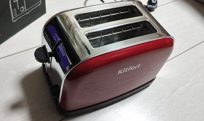 img 3 attached to Toaster Kitfort KT-2014-6, graphite review by Barbara Pisarek ᠌