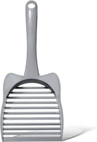 img 4 attached to 🐱 CatGuru Cat Litter Scoop: Jumbo Size with Deep Shovel, Long Handle, and Super Fast Sifting - Durable Kitty Litter Scooper for Efficient Cat Care