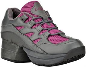 img 4 attached to 👟 Shop the Innovative Z CoiL Freedom Resistant Enclosed Leather Women's Shoes: Comfortable Athletic Footwear for Active Women