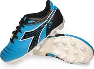 adorable little girls' diadora cattura soccer cleats: stylish athletic shoes logo