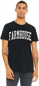 img 2 attached to Farmhouse Style T-Shirt With Arched Greek Lettering - Greekgear