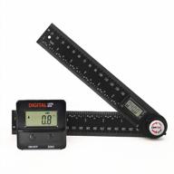 accurate measurement with gemred aluminum digital protractor & digital angle gauge logo