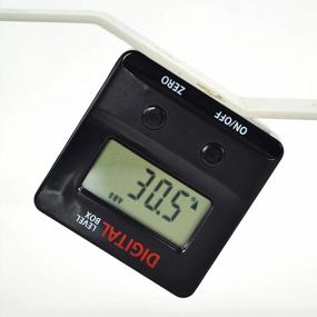 img 1 attached to Accurate Measurement With GemRed Aluminum Digital Protractor & Digital Angle Gauge