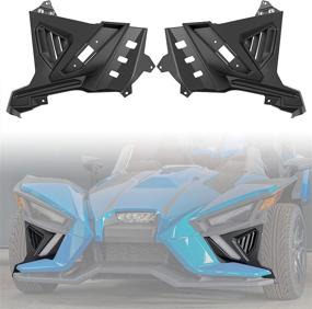 img 4 attached to 🛠️ LDETXY Front Lower Accent Panel Kit for Slingshot 2020-2022, Painted DRL Trim Panel Upgrade Kit for 2020-2022 Polaris Slingshot S SL SLR R LE, Modified Accessories (2PCS)