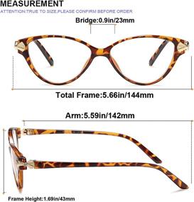 img 3 attached to Reading Glasses Blocking Lightweight Eyeglasses Vision Care ~ Reading Glasses