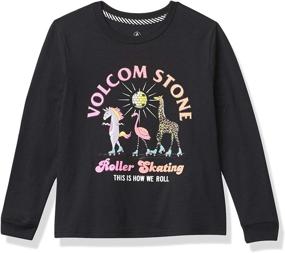 img 2 attached to Volcom Girls Stoke Sleeve Shirt Girls' Clothing : Tops, Tees & Blouses