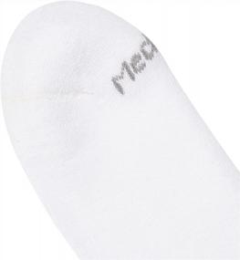 img 1 attached to COOLMAX Fiber Non-Binding Crew Socks For Women With Extra Wide Top - Multipack From MediPeds