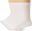 coolmax fiber non-binding crew socks for women with extra wide top - multipack from medipeds logo