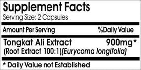 img 1 attached to Tongkat Ali Extract 900Mg Capsules