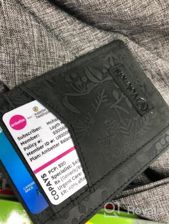 img 1 attached to Valenchi Pocket Minimalist Wallet 🧳 - Compact and Convenient Pocket Companion review by Cedric Ford