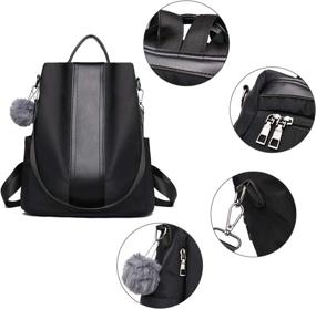 img 1 attached to Waterproof Backpack for Women: Freie Liebe Anti-Theft Handbags & Wallets - Fashionable and Functional Backpacks