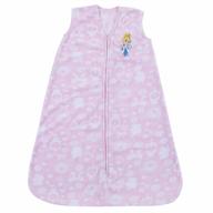 blue disney baby cinderella/princess medium microfleece wearable blanket – soft and cozy logo