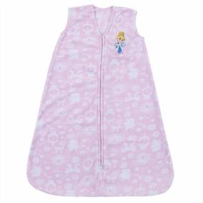 img 3 attached to Голубое одеяло Disney Baby Cinderella/Princess среднего размера из микрофлиса — мягкое и уютное
