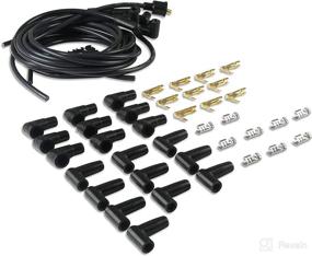 img 2 attached to ⚡️ ACCEL 4041K Spark Plug Wire Set - 8mm - Black Wire with 90 Degree Black Boots