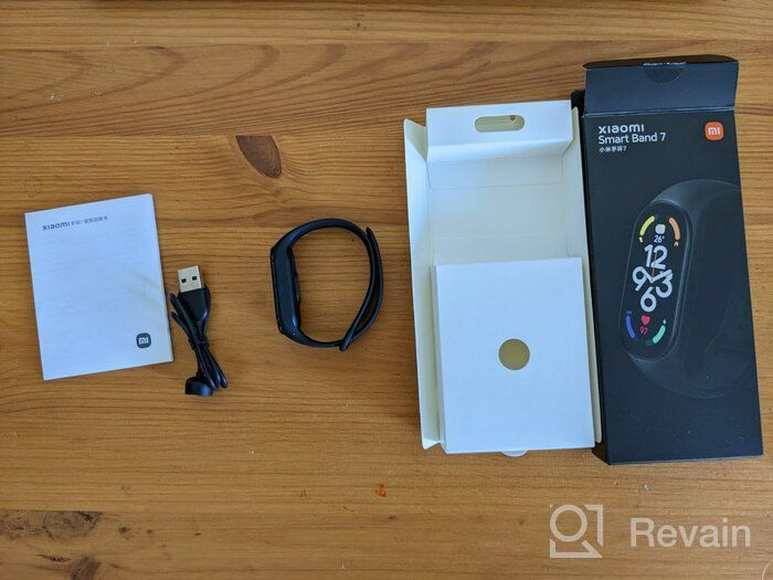 img 1 attached to Smart Xiaomi Mi Band 7 Global bracelet for Russia, black review by Itf Iffan ᠌