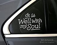 наклейка well soul decal religious christian логотип