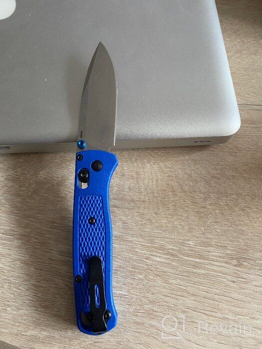 img 1 attached to Folding Benchmade Bugout Blue Knife review by Stanisaw Socha ᠌