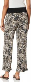 img 1 attached to Effortlessly Stylish: AGB Women'S Wide Leg Pull-On Pants For All Occasions