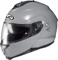 hjc helmets c91 helmet (xxx-large) (nardo grey) logo