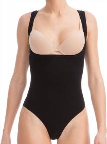 img 4 attached to Made In Italy Farmacell 608B Cupless Shaping Body With Push-Up Support And Refreshing NILIT BREEZE Fabric For Enhanced Comfort And Style