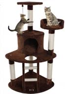 cat activity tree house: pet shinewings brown - keep your cat entertained! logo