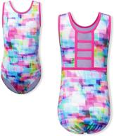 tfjh leotard gymnastic apparel training girls' clothing ~ active логотип