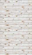 create professional photos with ella bella white washed wood backdrop paper - 48" x 12', 1 roll logo