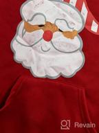 img 1 attached to Cozy Christmas: Remimi Kids Fleece 🎄 Pullover Hoodies for Boys and Girls (Ages 5-14) review by Otto Suarez