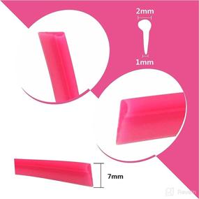 img 2 attached to 💡 Enhance your Car Interior with Mr. Brighton 23Ft LED Pink Decorative Molding Door Strip