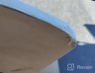 картинка 1 прикреплена к отзыву Kids' Wooden Balance Board - 31 Inch Curvy Wobbel Balance Board For Yoga And Exercise - Funpeny Wooden Rocker Board With Stylish Wood Finish от Dave Butler