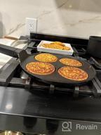 img 1 attached to Make Perfect Pancakes With The CAINFY Nonstick Induction Pancake Pan - 100% PFOA Free Coating And Multiple Molds For Fun Food! review by Roosevelt Weaver