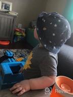 картинка 1 прикреплена к отзыву UV Protection Sun Hat For Kids - LANGZHEN Toddler Boys Girls Wide Brim Summer Play Cotton Bucket Hat With Chin Strap от Kenneth Broszko