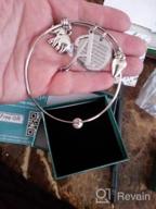 img 1 attached to Dainty Initial Elephant Charm Bracelets: Perfect Gifts For Women & Girls - Ursteel Jewelry review by Jessica Shakman