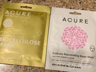 img 1 attached to Acure Brightening Bio-Cellulose Face Mask 100% Vegan Infused With Niacinamide & Kale For A Radiant Glow - Vitamin B3 For All Skin Types - Single Use Pack Of 1 review by Greg Mcnealey