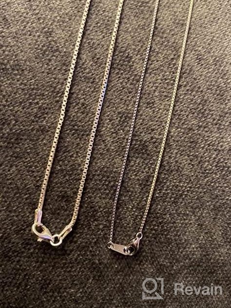 img 1 attached to 💎 Italian Sterling Silver Necklace Pendants: Fashion Accessories for Boys' Jewelry review by Badazz Webb