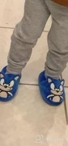 img 7 attached to Sonic the Hedgehog Embroidered Character Slippers for Boys - Shoes