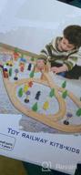 img 1 attached to 🚂 Funpeny Wooden Train Set: 60 Pcs of Fun & Adventure for Kids & Toddlers review by Kyle Lawrence