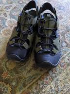 img 1 attached to Men'S Outdoor Hiking Sandals, Closed Toe Athletic Sport Sandals For Summer Water Shoes - Lightweight Trail Walking review by Davon Clark